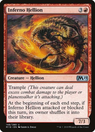 Inferno Hellion [Core Set 2019] | Magic Magpie