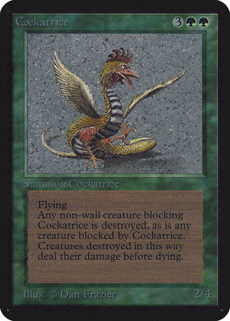 Cockatrice [Limited Edition Alpha] | Magic Magpie