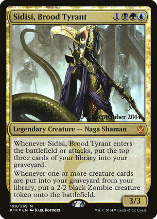 Sidisi, Brood Tyrant [Khans of Tarkir Promos] | Magic Magpie