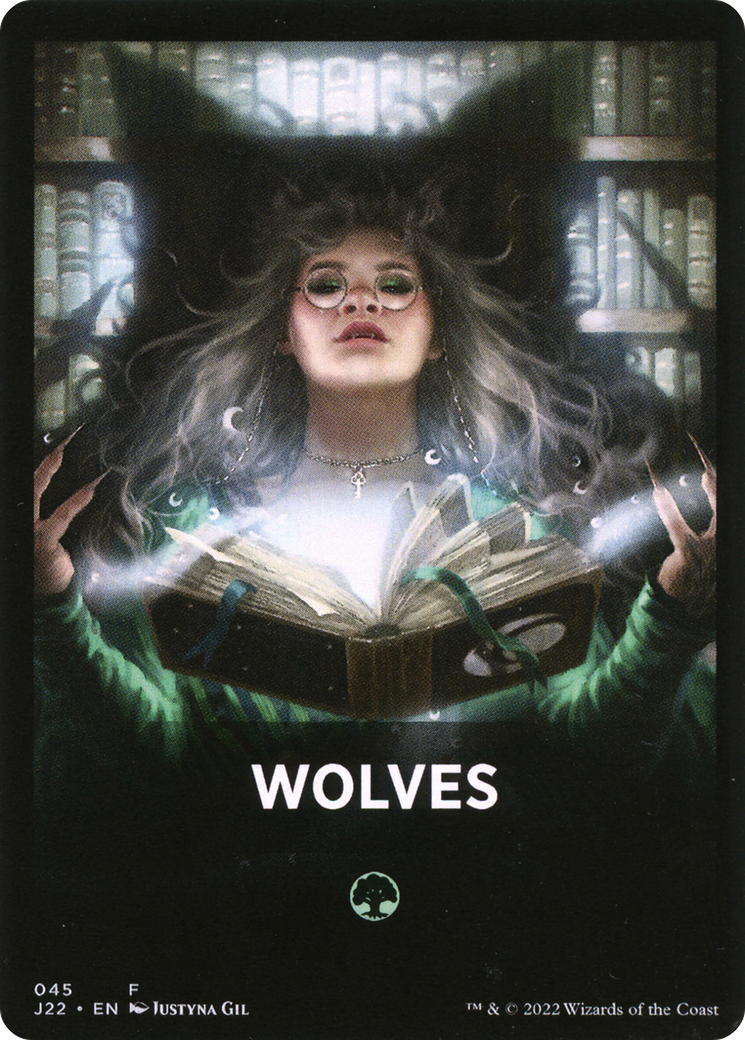 Wolves Theme Card [Jumpstart 2022 Front Cards] | Magic Magpie