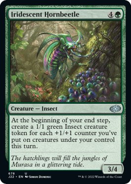 Iridescent Hornbeetle [Jumpstart 2022] | Magic Magpie