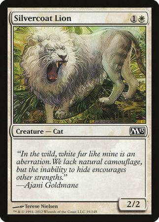 Silvercoat Lion [Magic 2013] | Magic Magpie