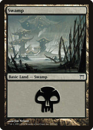 Swamp (295) [Champions of Kamigawa] | Magic Magpie