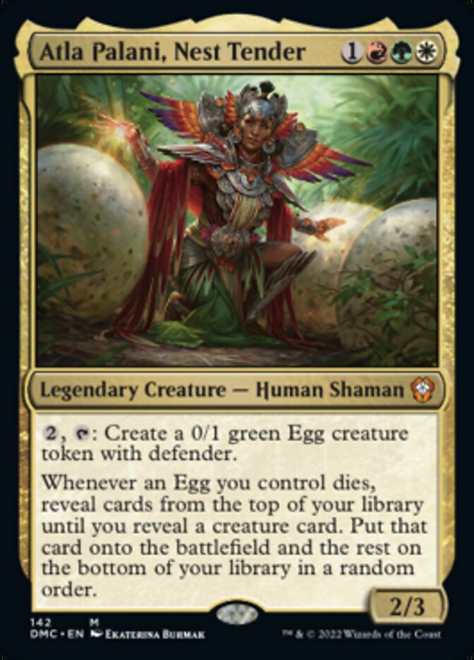 Atla Palani, Nest Tender [Dominaria United Commander] | Magic Magpie