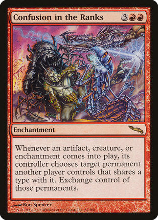 Confusion in the Ranks [Mirrodin] | Magic Magpie