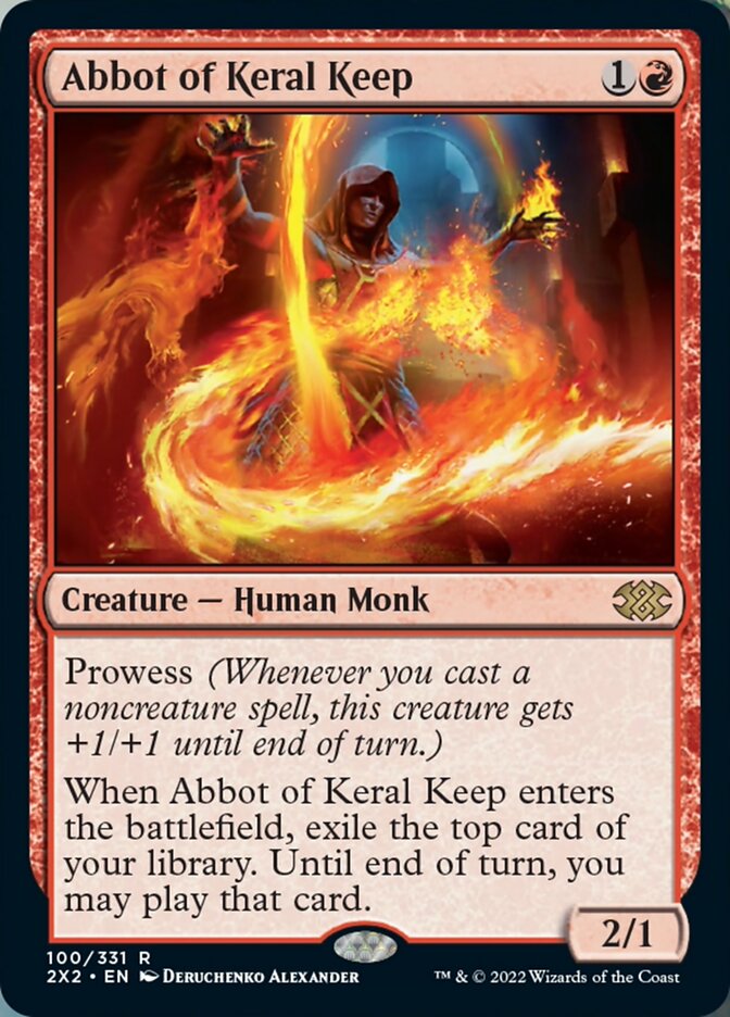 Abbot of Keral Keep [Double Masters 2022] | Magic Magpie