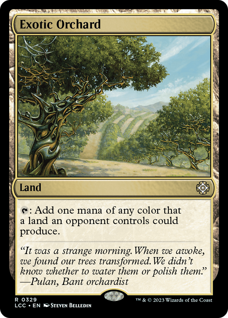 Exotic Orchard [The Lost Caverns of Ixalan Commander] | Magic Magpie