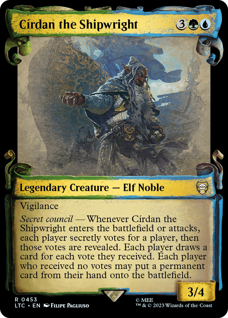Cirdan the Shipwright [The Lord of the Rings: Tales of Middle-Earth Commander Showcase Scrolls] | Magic Magpie