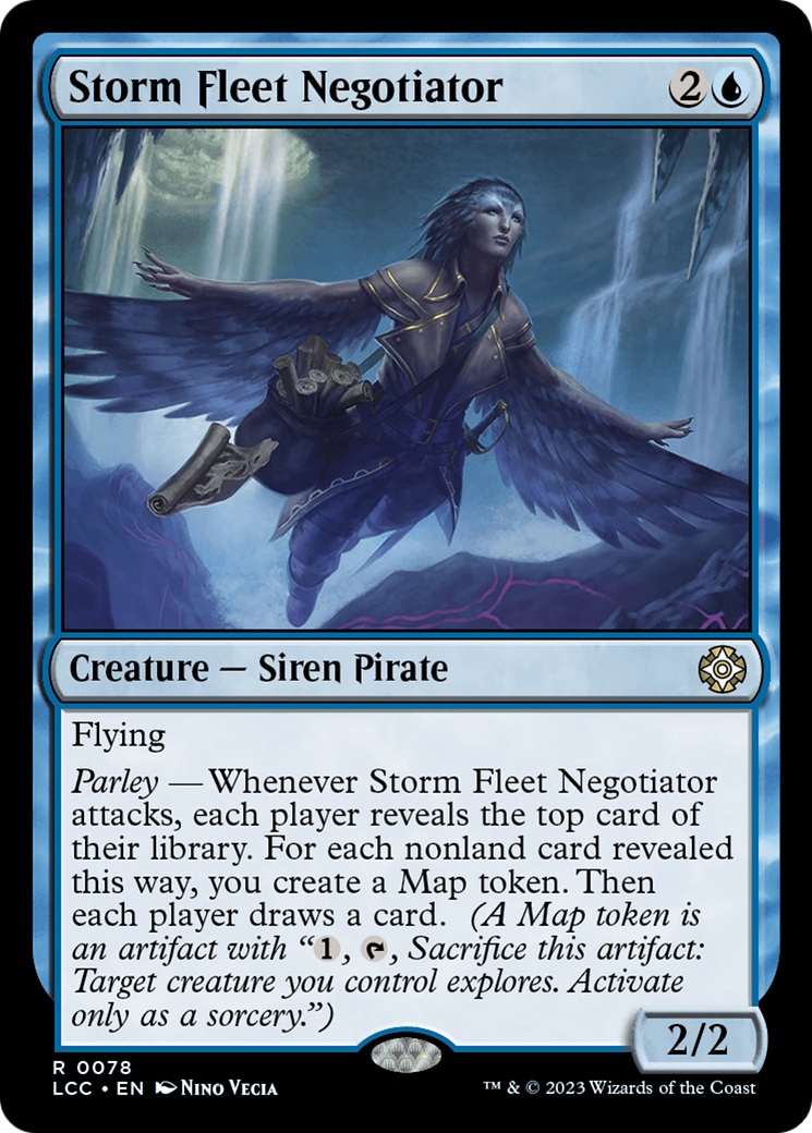 Storm Fleet Negotiator [The Lost Caverns of Ixalan Commander] | Magic Magpie