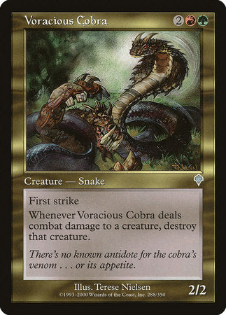 Voracious Cobra [Invasion] | Magic Magpie