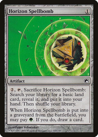 Horizon Spellbomb [Scars of Mirrodin] | Magic Magpie