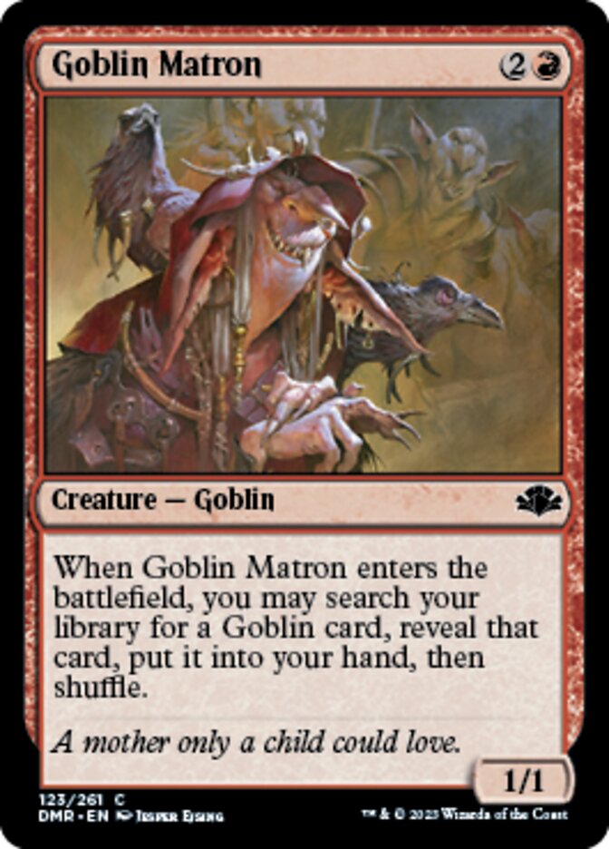 Goblin Matron [Dominaria Remastered] | Magic Magpie