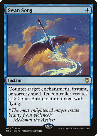 Swan Song [Commander 2016] | Magic Magpie