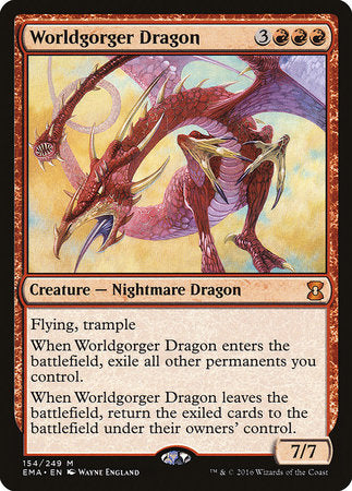 Worldgorger Dragon [Eternal Masters] | Magic Magpie