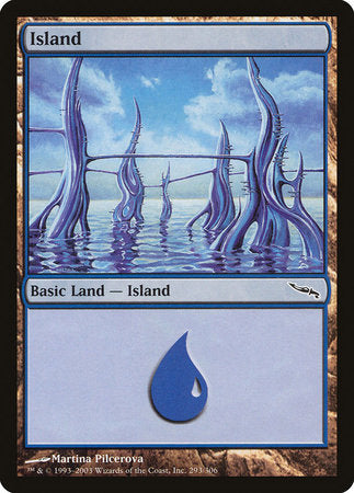 Island (293) [Mirrodin] | Magic Magpie