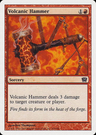 Volcanic Hammer [Ninth Edition] | Magic Magpie