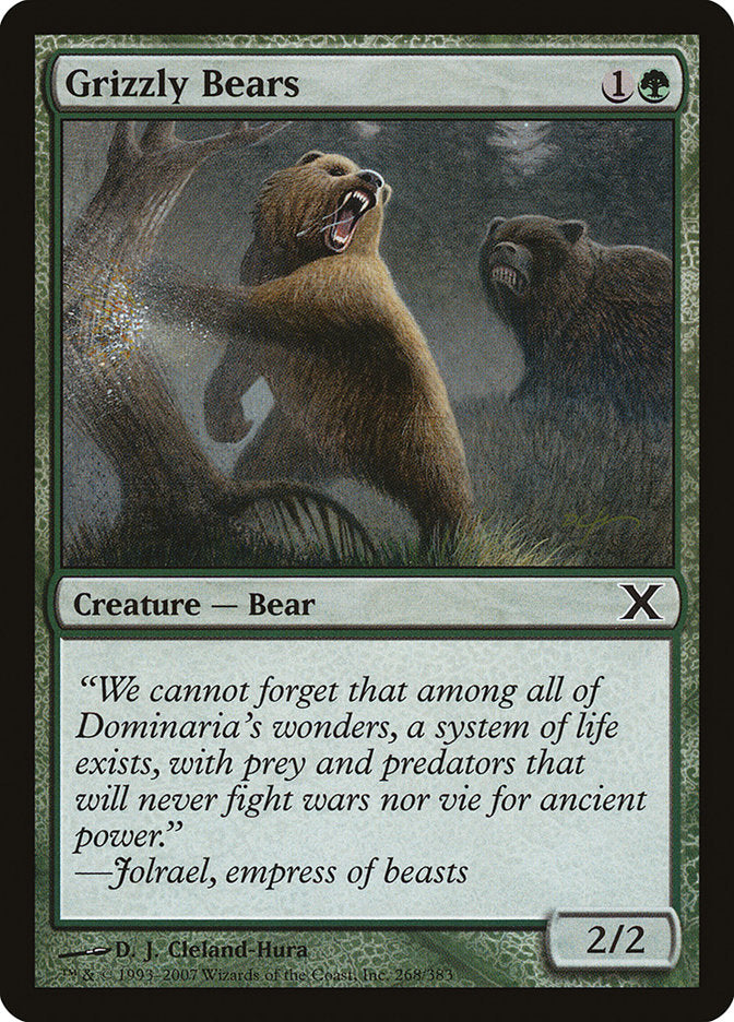 Grizzly Bears [Tenth Edition] | Magic Magpie