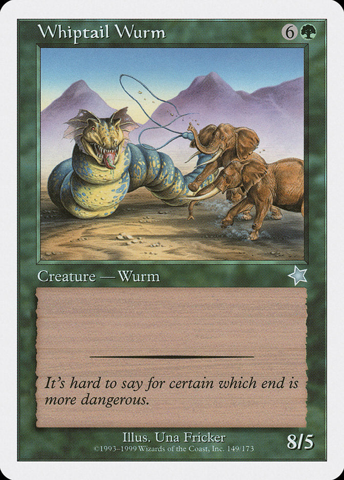 Whiptail Wurm [Starter 1999] | Magic Magpie