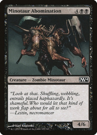 Minotaur Abomination [Magic 2014] | Magic Magpie