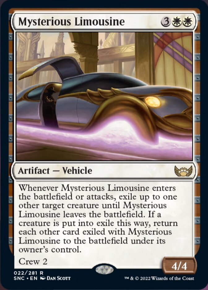 Mysterious Limousine [Streets of New Capenna] | Magic Magpie