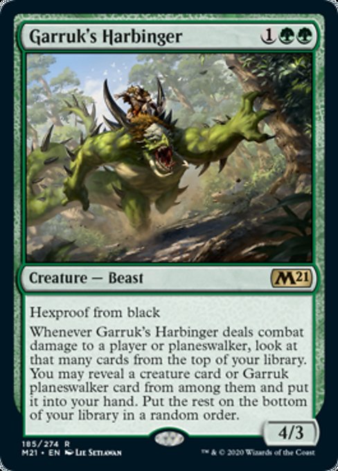 Garruk's Harbinger [Core Set 2021] | Magic Magpie