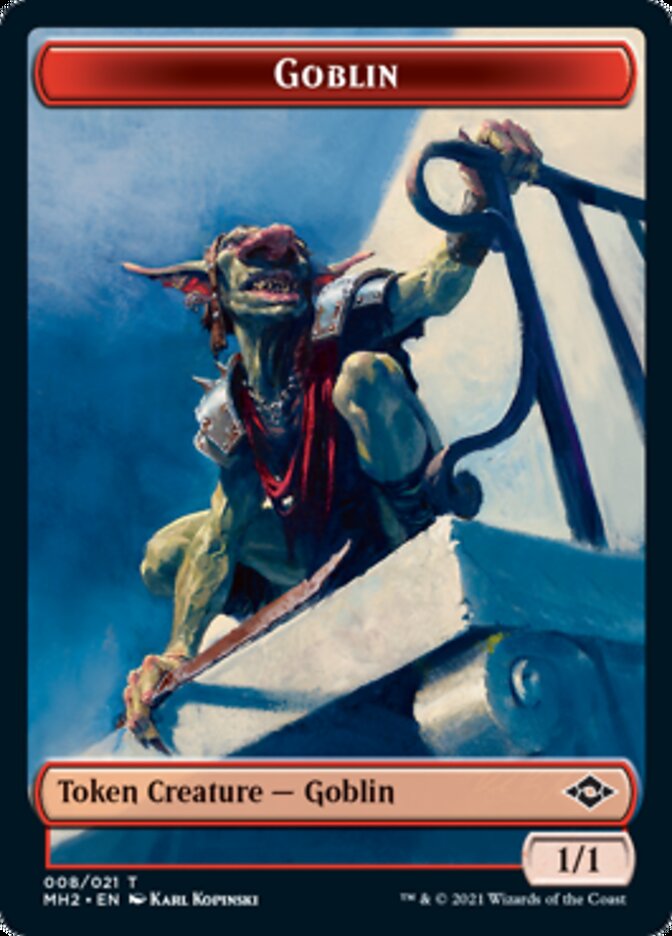 Goblin Token [Modern Horizons 2 Tokens] | Magic Magpie