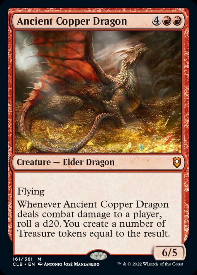 Ancient Copper Dragon [Commander Legends: Battle for Baldur's Gate] | Magic Magpie