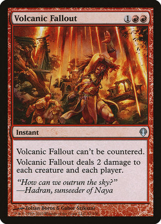 Volcanic Fallout [Archenemy] | Magic Magpie