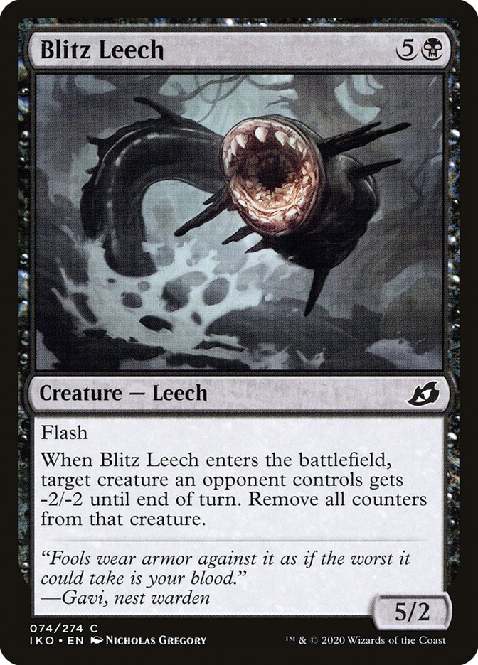 Blitz Leech [Ikoria: Lair of Behemoths] | Magic Magpie