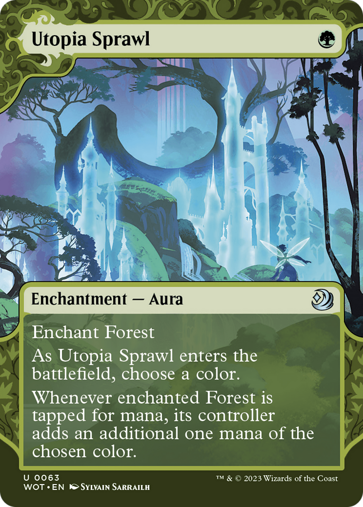 Utopia Sprawl [Wilds of Eldraine: Enchanting Tales] | Magic Magpie