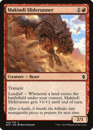 Makindi Sliderunner [Battle for Zendikar] | Magic Magpie