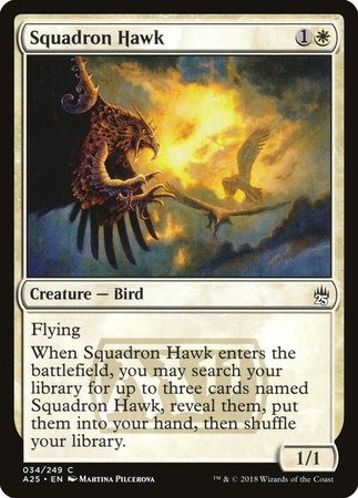 Squadron Hawk [Masters 25] | Magic Magpie