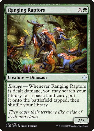 Ranging Raptors [Ixalan] | Magic Magpie