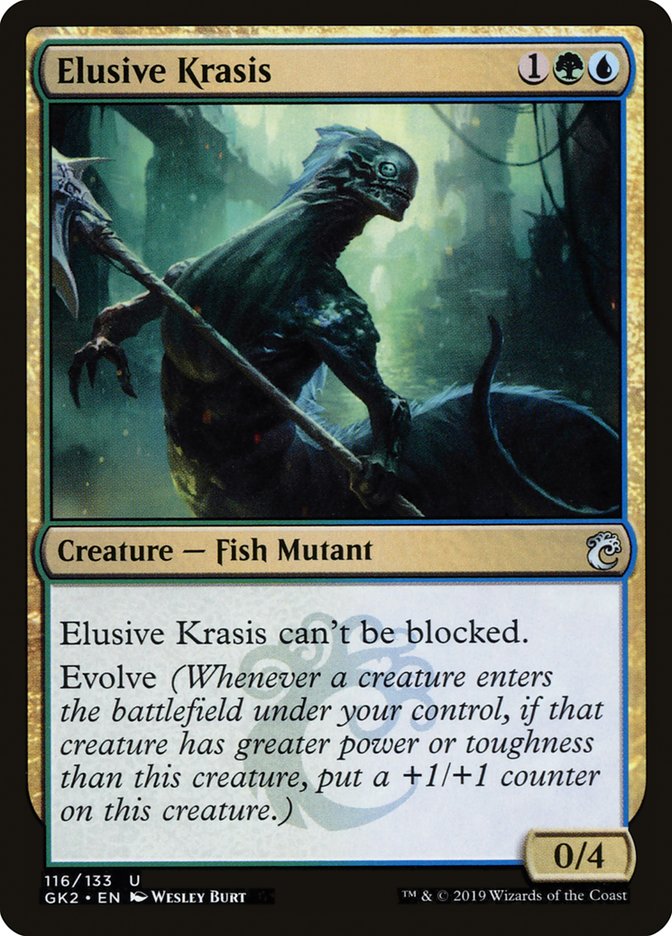 Elusive Krasis [Ravnica Allegiance Guild Kit] | Magic Magpie