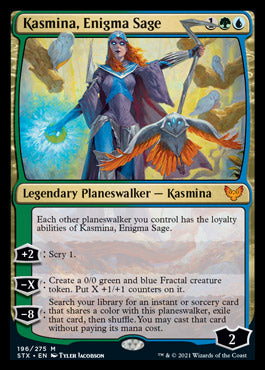 Kasmina, Enigma Sage [Strixhaven: School of Mages] | Magic Magpie