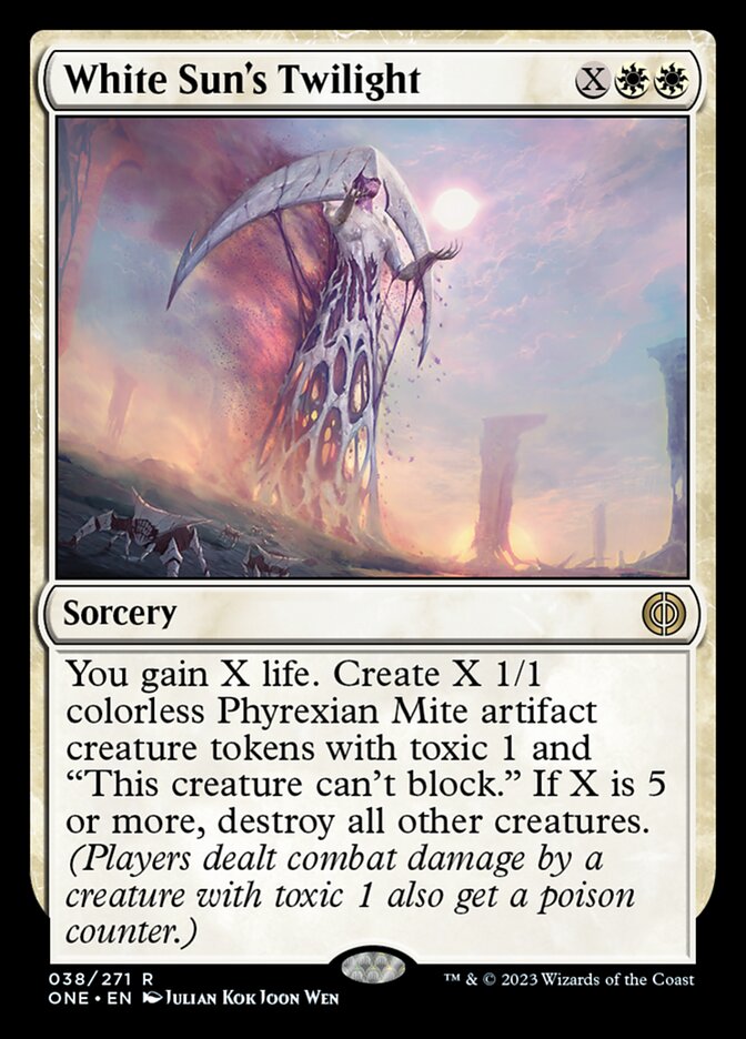 White Sun's Twilight [Phyrexia: All Will Be One] | Magic Magpie