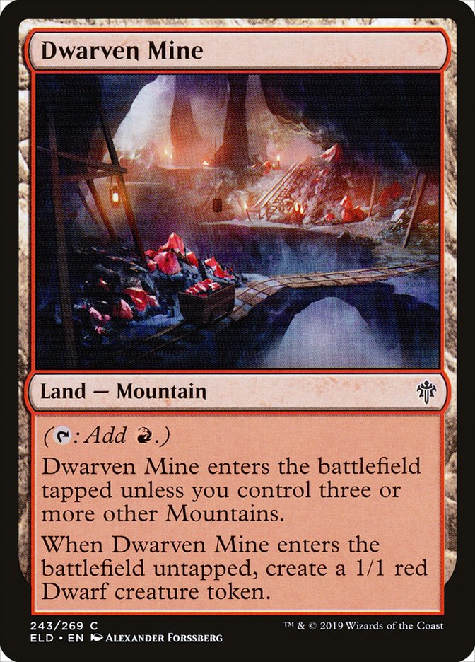 Dwarven Mine [Throne of Eldraine] | Magic Magpie