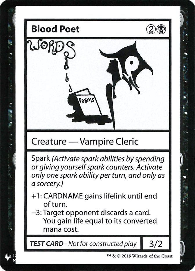 Blood Poet [Mystery Booster Playtest Cards] | Magic Magpie