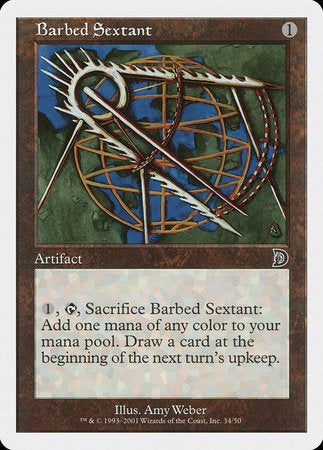 Barbed Sextant [Deckmasters] | Magic Magpie