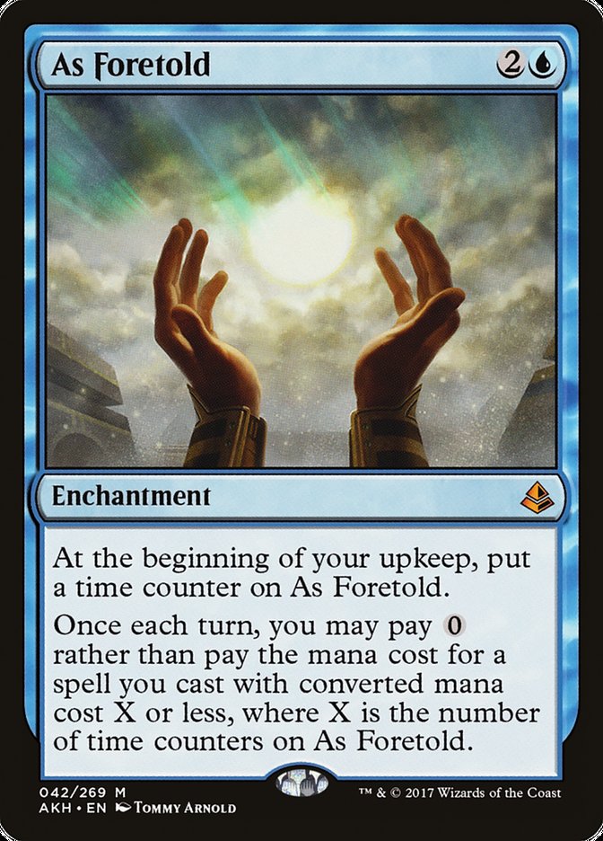 As Foretold [Amonkhet] | Magic Magpie