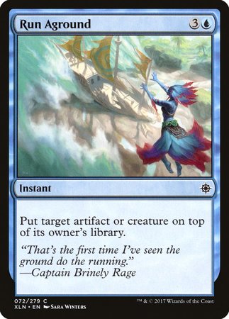 Run Aground [Ixalan] | Magic Magpie