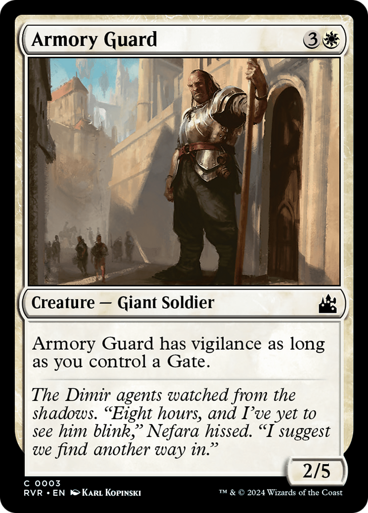 Armory Guard [Ravnica Remastered] | Magic Magpie