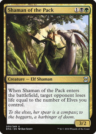 Shaman of the Pack [Eternal Masters] | Magic Magpie