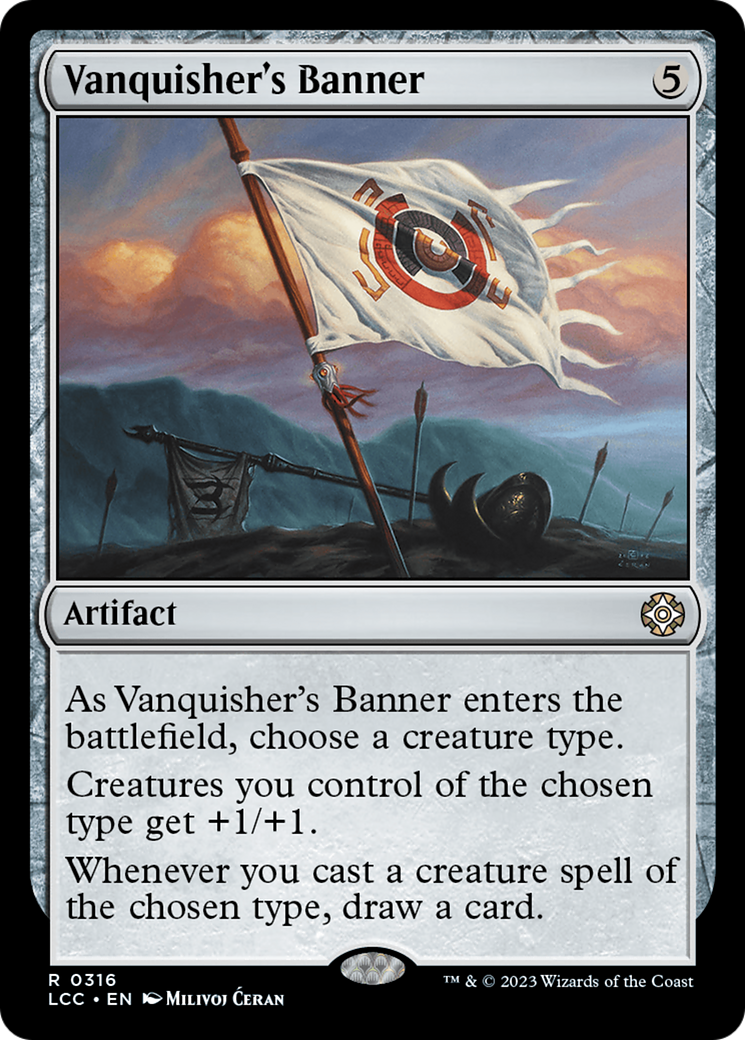 Vanquisher's Banner [The Lost Caverns of Ixalan Commander] | Magic Magpie