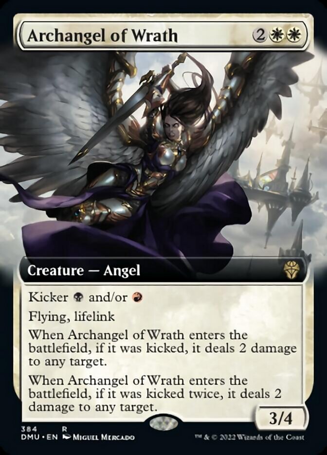 Archangel of Wrath (Extended Art) [Dominaria United] | Magic Magpie