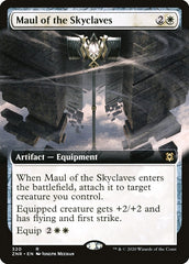 Maul of the Skyclaves (Extended Art) [Zendikar Rising] | Magic Magpie