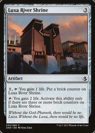 Luxa River Shrine [Amonkhet] | Magic Magpie