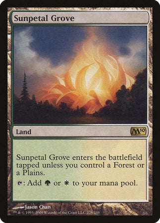 Sunpetal Grove [Magic 2010] | Magic Magpie