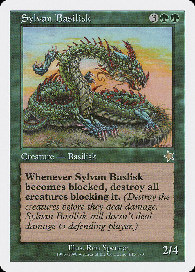 Sylvan Basilisk [Starter 1999] | Magic Magpie
