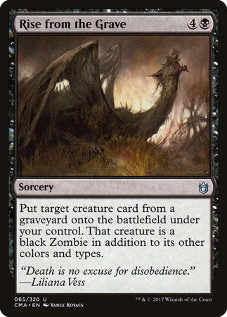 Rise from the Grave [Commander Anthology] | Magic Magpie